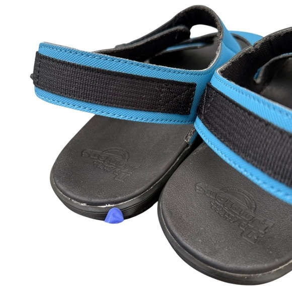 Doc Dr. Martens Crewe Blue Double Strap Sandals Size US 13 EU 47 Men’s AW004 - Picture 6 of 16